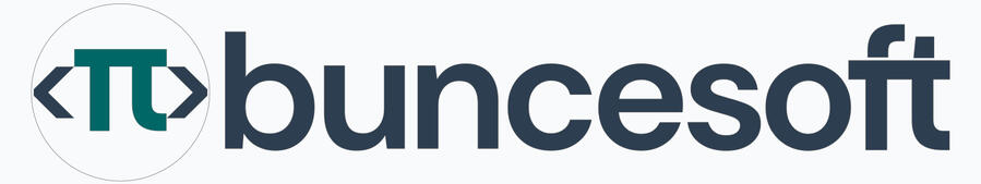Buncesoft logo and text